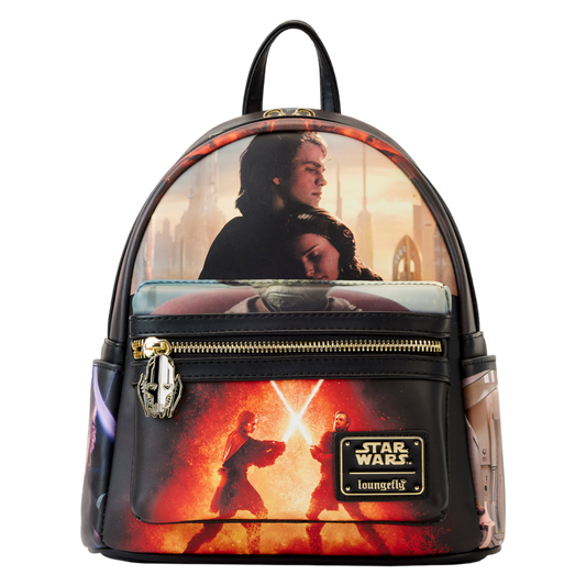 Pop Weasel Image of Star Wars Episode 3: Revenge of the Sith - Scene Mini Backpack - Loungefly