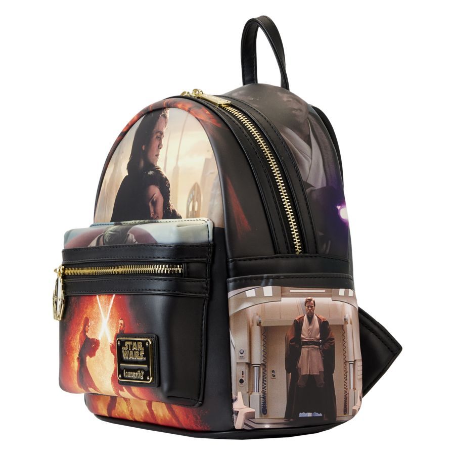 Pop Weasel - Image 2 of Star Wars Episode 3: Revenge of the Sith - Scene Mini Backpack - Loungefly - Bags, Wallets & Purses - Image - Pop Weasel