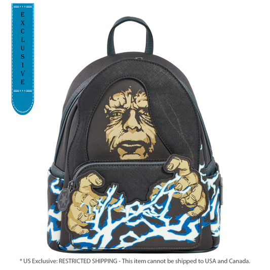 Pop Weasel Image of Star Wars - Emperor Palpatine US Exclusive Mini Backpack [RS] - Loungefly