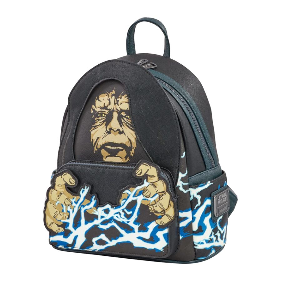 Pop Weasel - Image 3 of Star Wars - Emperor Palpatine US Exclusive Mini Backpack [RS] - Loungefly - Bags, Wallets & Purses - Image - Pop Weasel