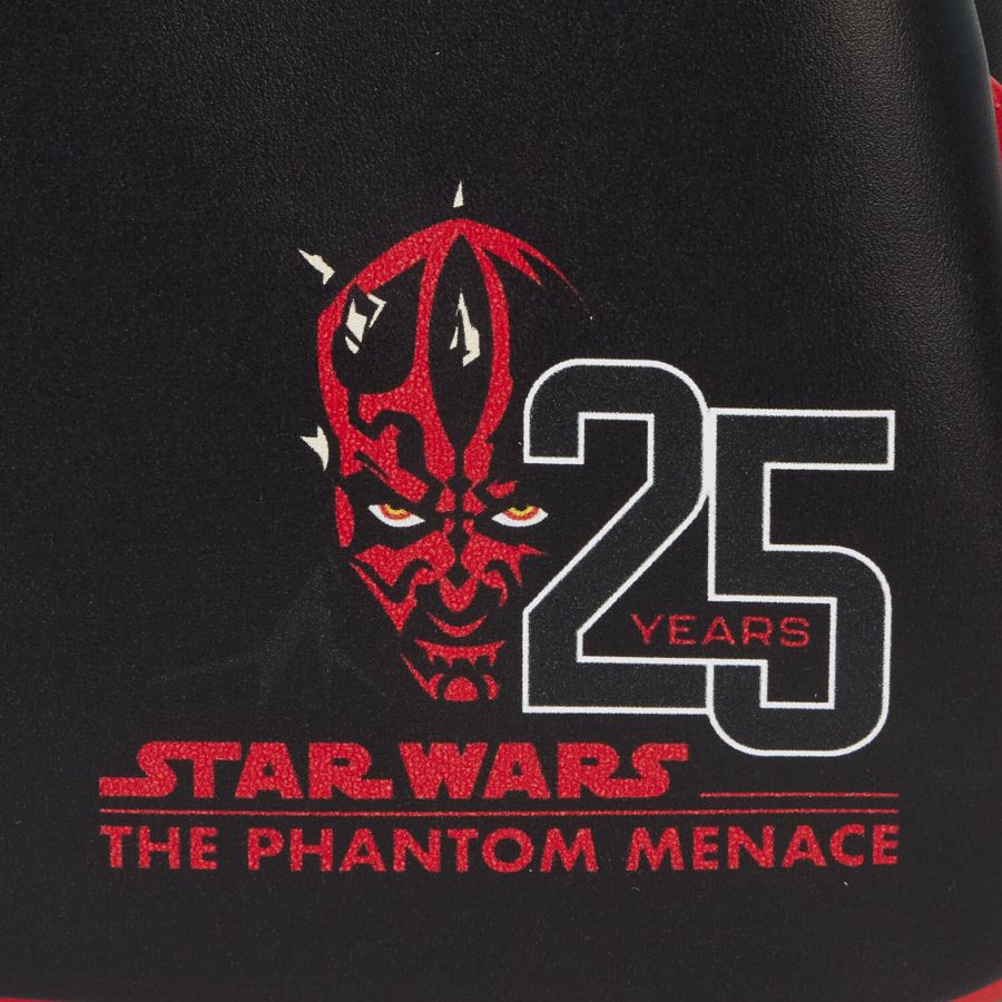 Pop Weasel - Image 6 of Star Wars: The Phantom Menace 25th Anniversary - Darth Maul with Hood Mini Backpack - Loungefly - Bags, Wallets & Purses - Image - Pop Weasel