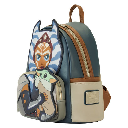 Pop Weasel - Image 2 of Star Wars: The Mandalorian - Ahsoka w/Grogu M-Backpack - Loungefly