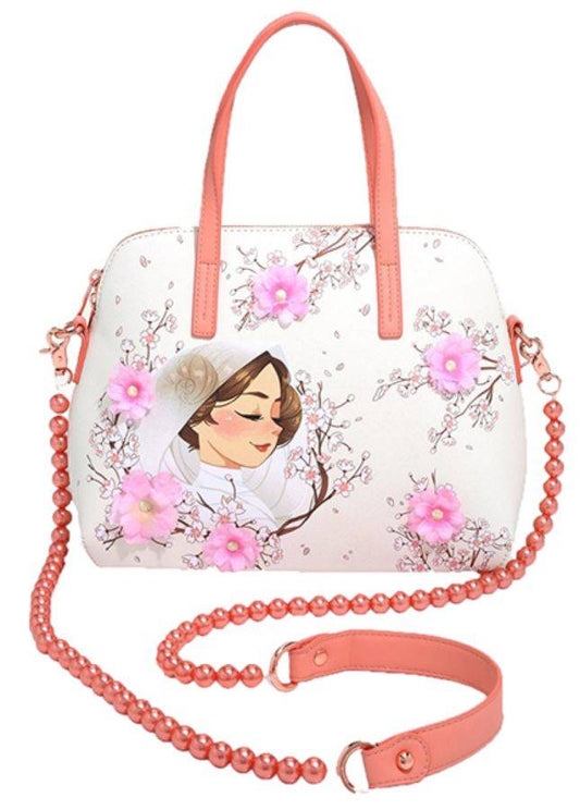 Pop Weasel Image of Star Wars - Princess Leia Floral US Exclusive Handbag [RS] - Loungefly