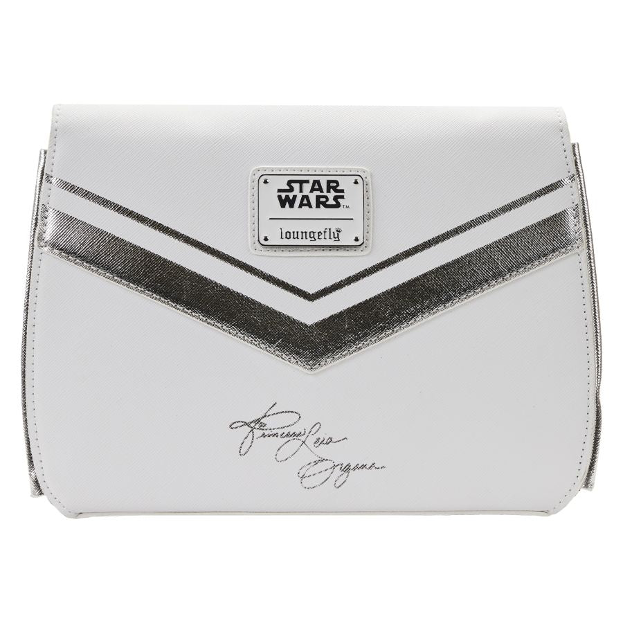 Pop Weasel - Image 5 of Star Wars - Princess Leia White Chain Strap Crossbody - Loungefly - Bags, Wallets & Purses - Image - Pop Weasel