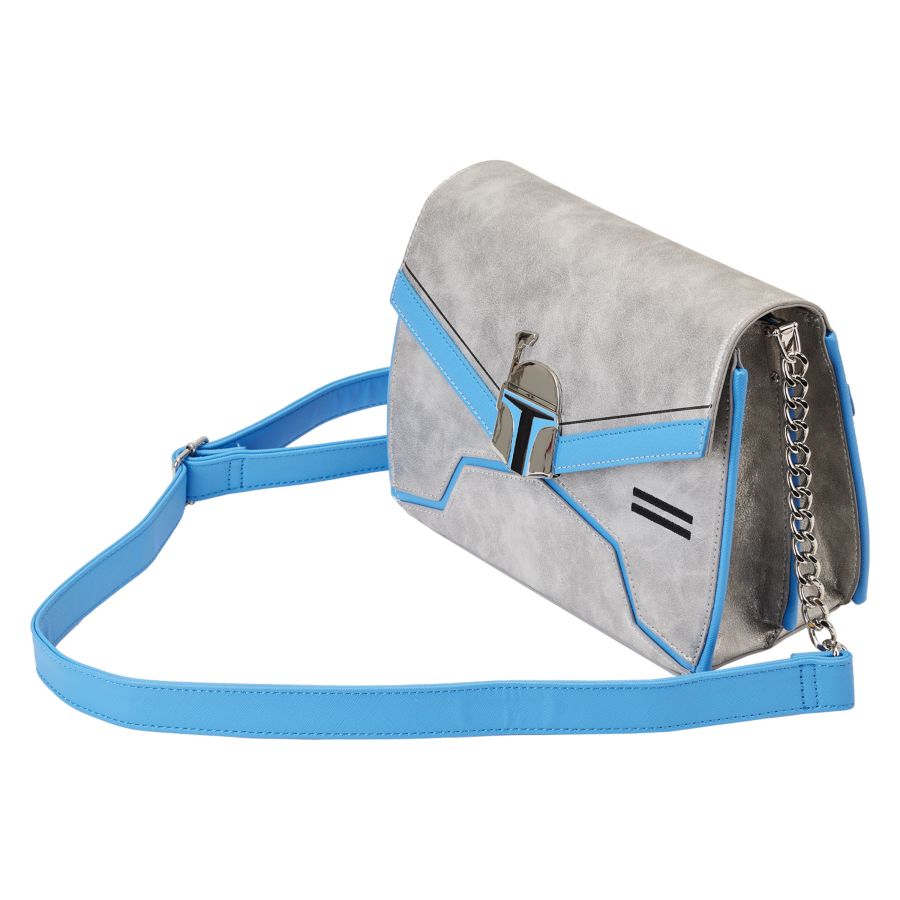 Pop Weasel - Image 3 of Star Wars - Jango Fett Chain Strap Crossbody - Loungefly - Bags, Wallets & Purses - Image - Pop Weasel