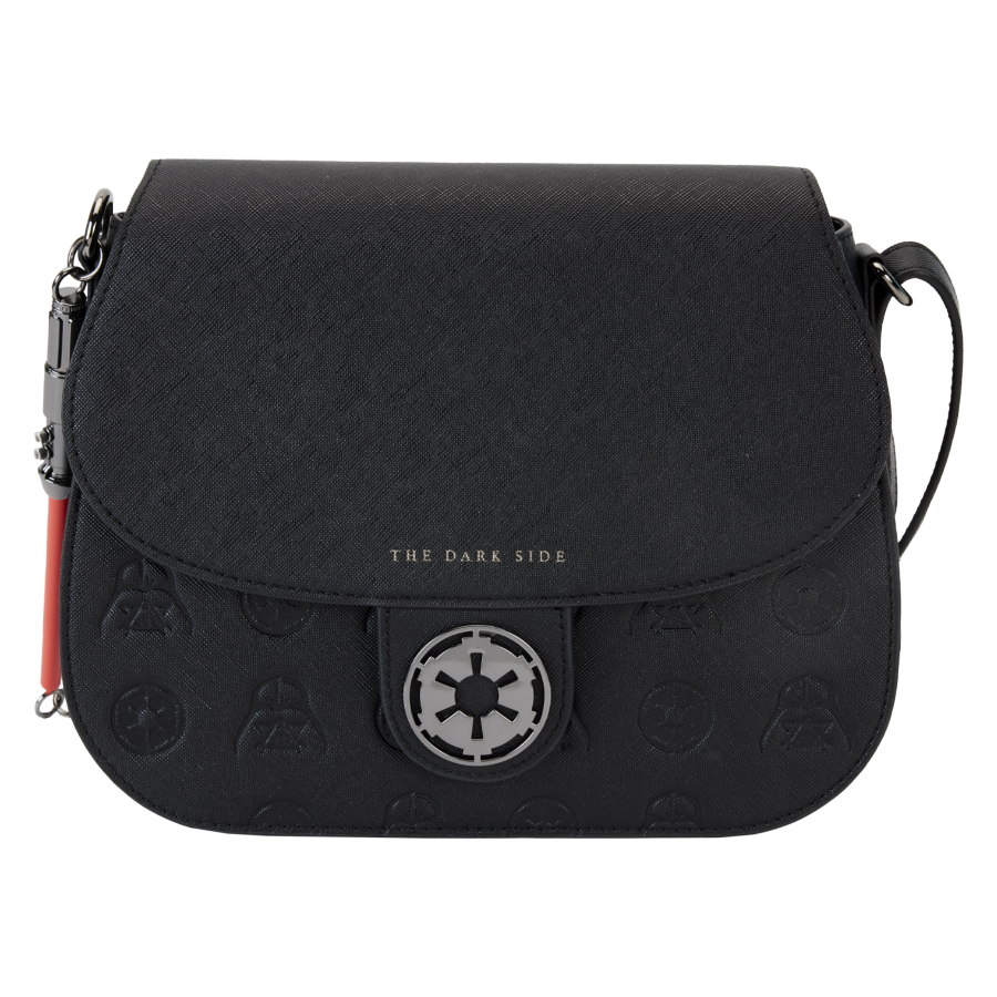 Pop Weasel Image of Star Wars - Dark Side Light Saber Strap Crossbody - Loungefly - Bags, Wallets & Purses - Image - Pop Weasel