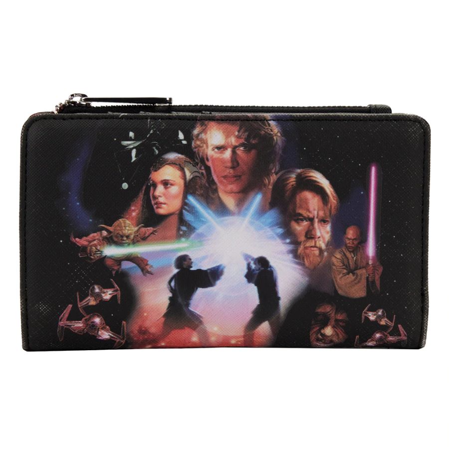 Pop Weasel - Image 2 of Star Wars - Prequel Trilogy Flap Purse - Loungefly