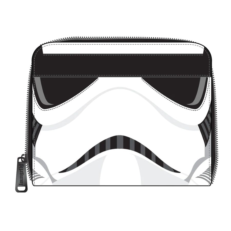 Pop Weasel - Image 2 of Star Wars - Stormtrooper Zip Purse - Loungefly - Bags, Wallets & Purses - Image - Pop Weasel