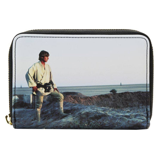 Pop Weasel Image of Star Wars - A New Hope Frames Zip Around Purse - Loungefly