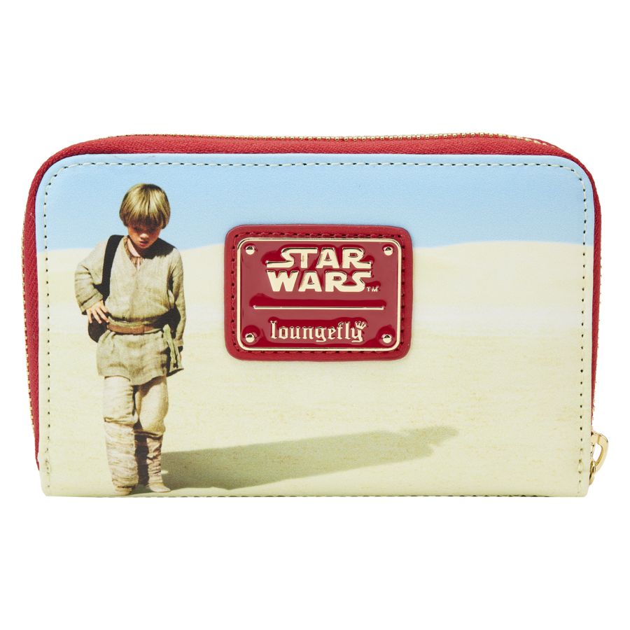 Pop Weasel - Image 3 of Star Wars: Episode One - The Phantom Menace - Scenes Zip Purse - Loungefly - Bags, Wallets & Purses - Image - Pop Weasel