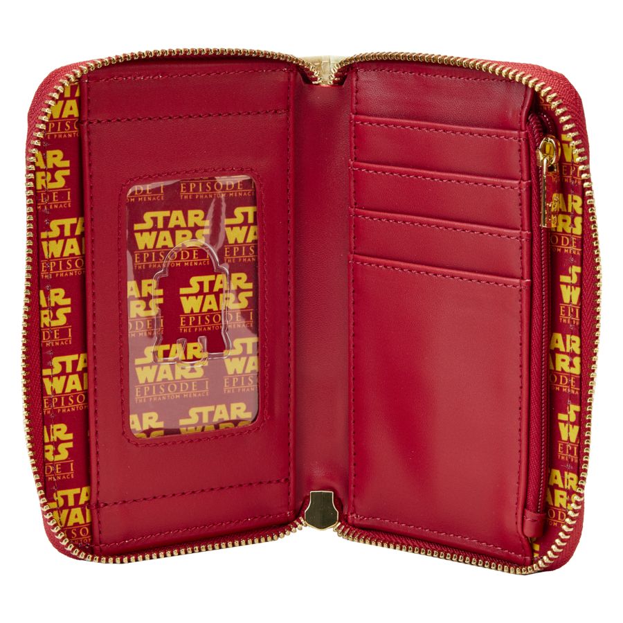 Pop Weasel - Image 4 of Star Wars: Episode One - The Phantom Menace - Scenes Zip Purse - Loungefly