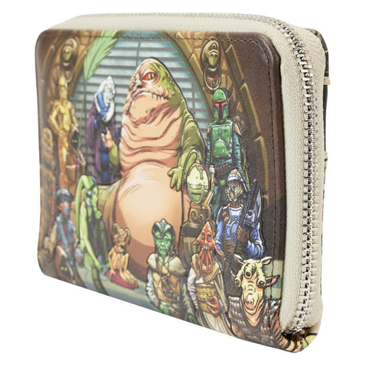 Pop Weasel - Image 2 of Star Wars - Return of the Jedi 40th Anniversary Jabbas Palace Zip Around Wallet - Loungefly