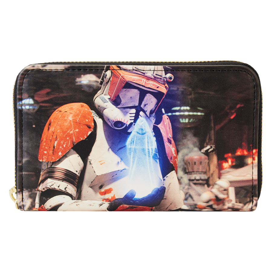 Pop Weasel Image of Star Wars Episode 3: Revenge of the Sith - Scene Zip Around Wallet - Loungefly - Bags, Wallets & Purses - Image - Pop Weasel