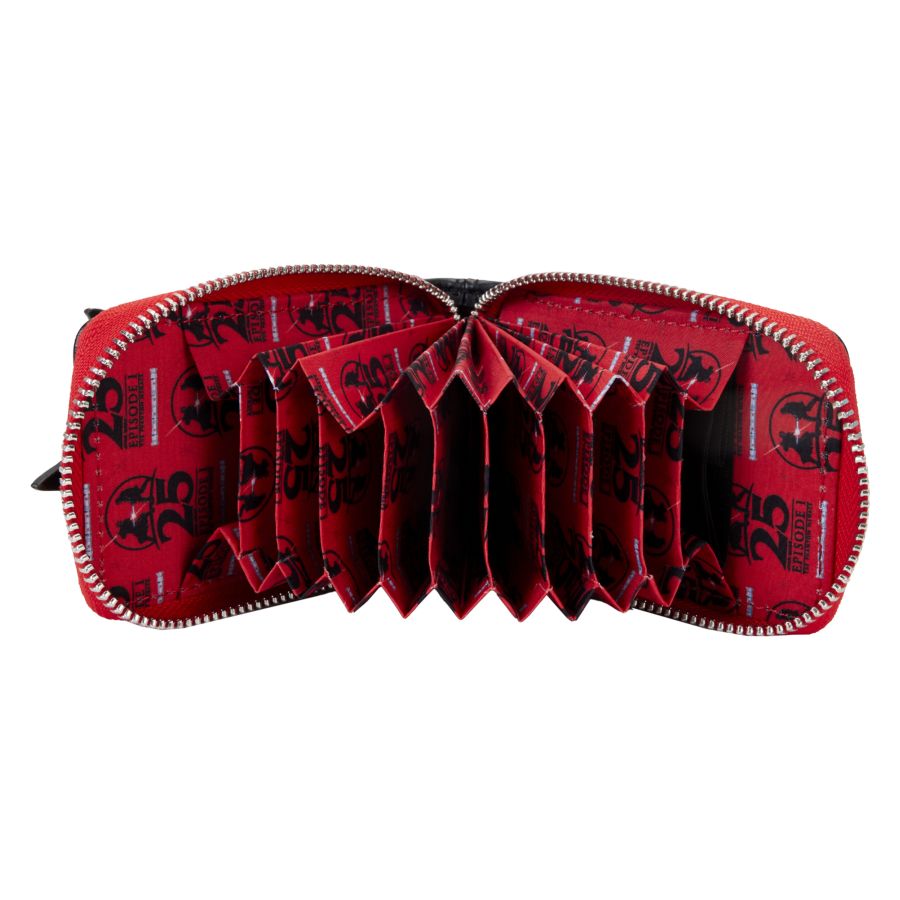 Pop Weasel - Image 4 of Star Wars: The Phantom Menace 25th Anniversary - Darth Maul Accordion Wallet - Loungefly - Bags, Wallets & Purses - Image - Pop Weasel