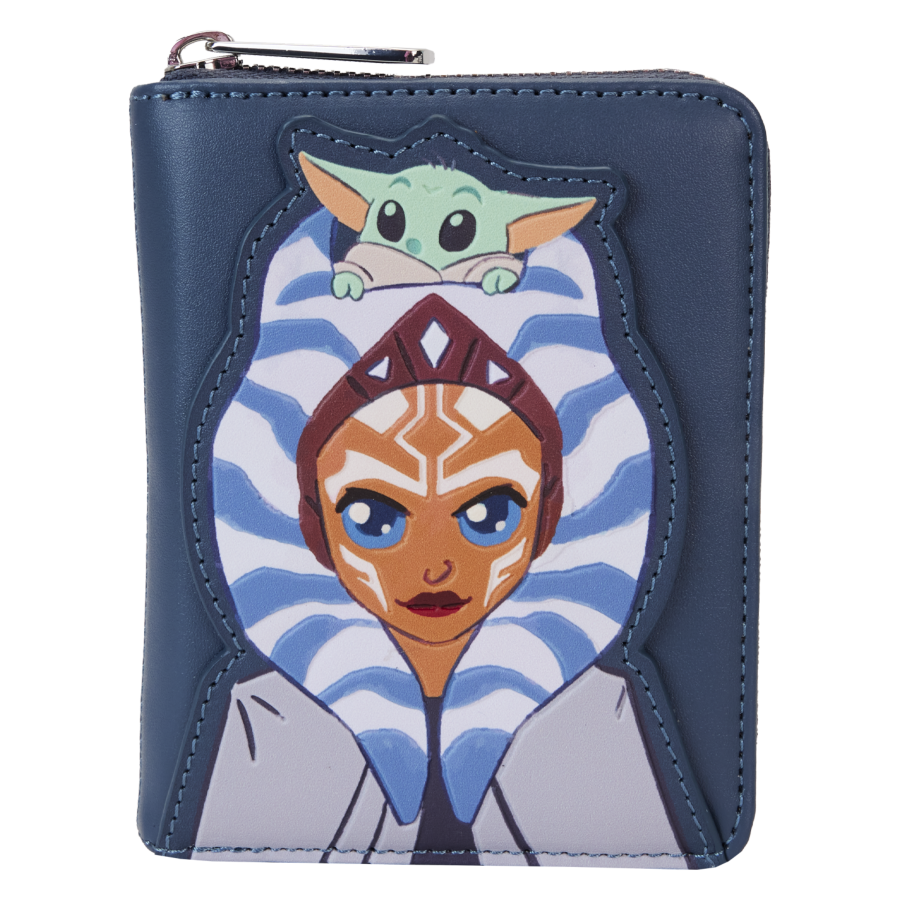 Pop Weasel Image of Star Wars: The Mandalorian - Ahsoka & Grogu Zip Wallet - Loungefly - Bags, Wallets & Purses - Image - Pop Weasel