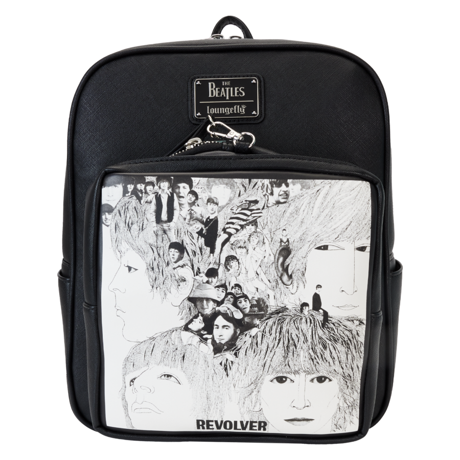 Pop Weasel Image of The Beatles - Revolver Album w/Record Pouch M-BKPK - Loungefly - Bags, Wallets & Purses - Image - Pop Weasel