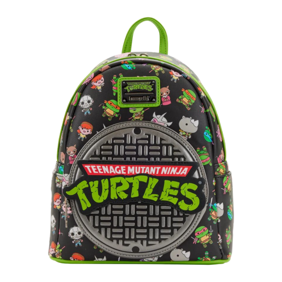 Pop Weasel Image of Teenage Mutant Ninja Turtles (TV 1987) - Sewer Cap Mini Backpack - Loungefly - Bags, Wallets & Purses - Image - Pop Weasel