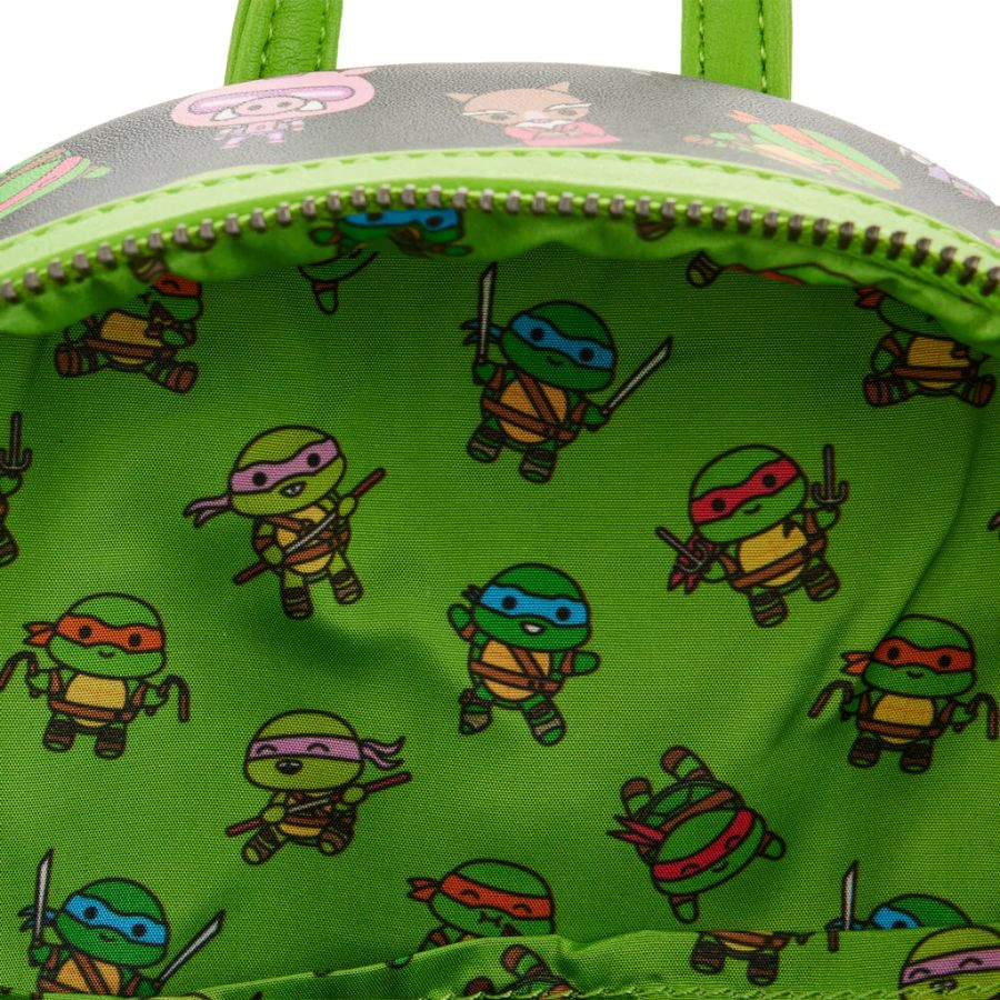 Pop Weasel - Image 5 of Teenage Mutant Ninja Turtles (TV 1987) - Sewer Cap Mini Backpack - Loungefly - Bags, Wallets & Purses - Image - Pop Weasel