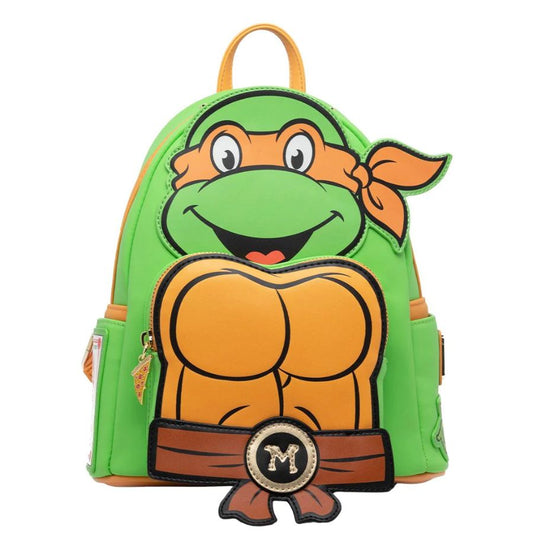 Pop Weasel - Image 2 of Teenage Mutant Ninja Turtles (TV 1987) - Michaelangelo Cosplay US Exclusive Mini Backpack [RS] - Loungefly