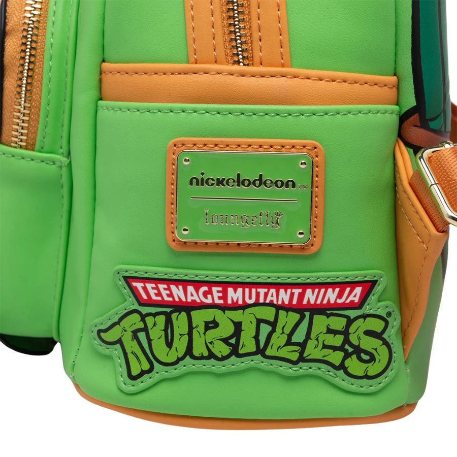 Pop Weasel - Image 4 of Teenage Mutant Ninja Turtles (TV 1987) - Michaelangelo Cosplay US Exclusive Mini Backpack [RS] - Loungefly - Bags, Wallets & Purses - Image - Pop Weasel