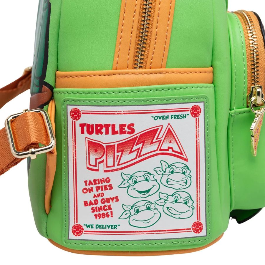 Pop Weasel - Image 5 of Teenage Mutant Ninja Turtles (TV 1987) - Michaelangelo Cosplay US Exclusive Mini Backpack [RS] - Loungefly - Bags, Wallets & Purses - Image - Pop Weasel