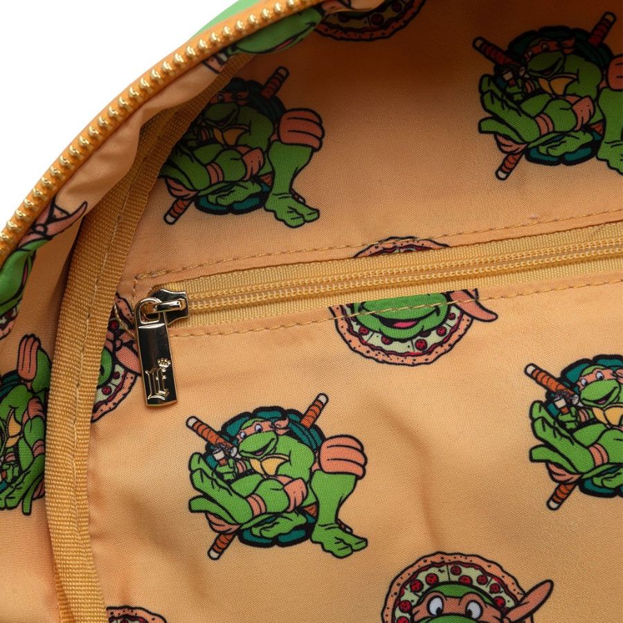 Pop Weasel - Image 8 of Teenage Mutant Ninja Turtles (TV 1987) - Michaelangelo Cosplay US Exclusive Mini Backpack [RS] - Loungefly - Bags, Wallets & Purses - Image - Pop Weasel