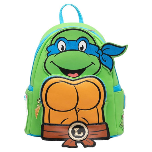 Pop Weasel - Image 2 of Teenage Mutant Ninja Turtles (TV 1987) - Leonardo US Exclusive Cosplay Mini Backpack [RS] - Loungefly