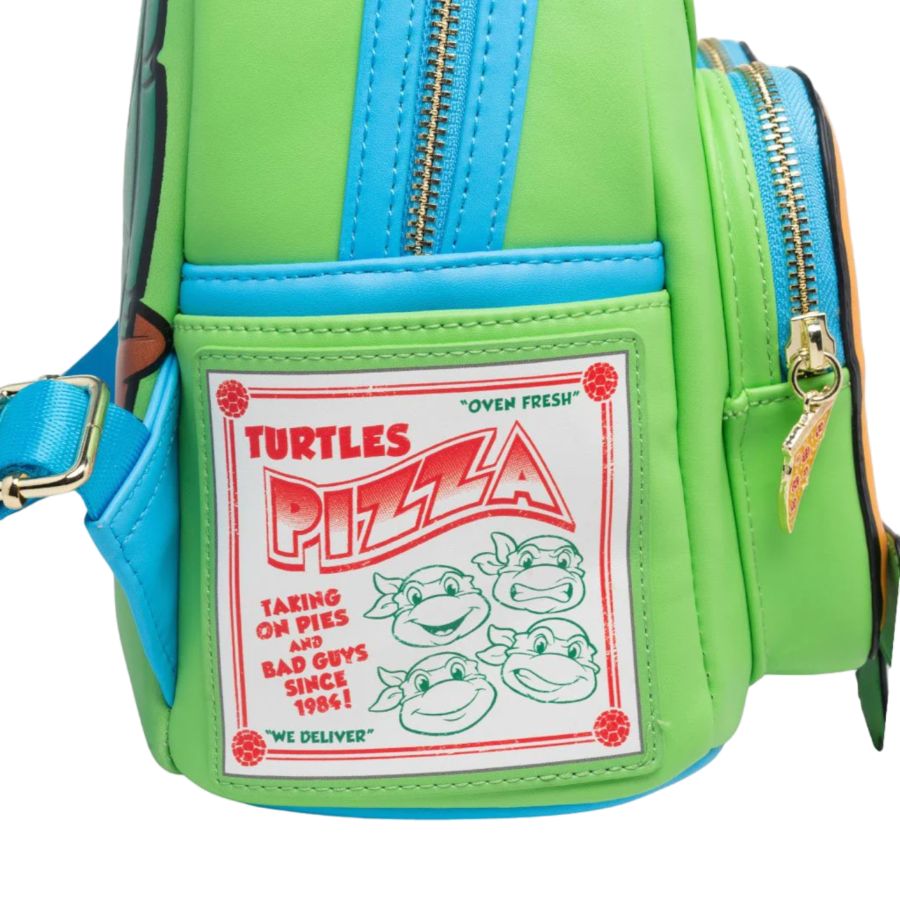 Pop Weasel - Image 4 of Teenage Mutant Ninja Turtles (TV 1987) - Leonardo US Exclusive Cosplay Mini Backpack [RS] - Loungefly - Bags, Wallets & Purses - Image - Pop Weasel