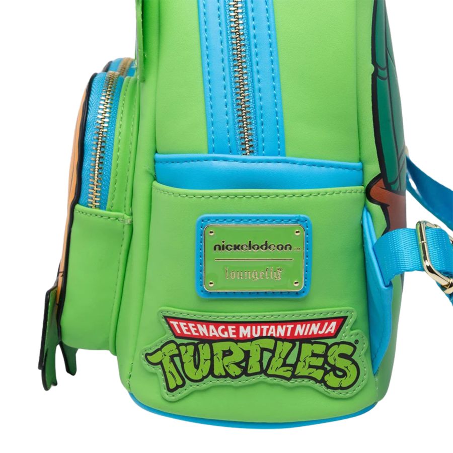 Pop Weasel - Image 5 of Teenage Mutant Ninja Turtles (TV 1987) - Leonardo US Exclusive Cosplay Mini Backpack [RS] - Loungefly - Bags, Wallets & Purses - Image - Pop Weasel