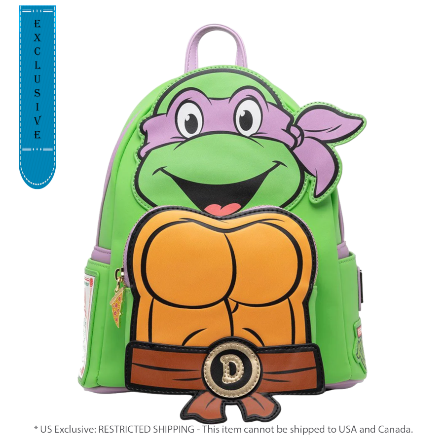 Pop Weasel Image of Teenage Muntant Ninja Turtles (TV 1987) - Donatello Cosplay Mini Backpack US Exclusive [RS] - Loungefly - Bags, Wallets & Purses - Image - Pop Weasel