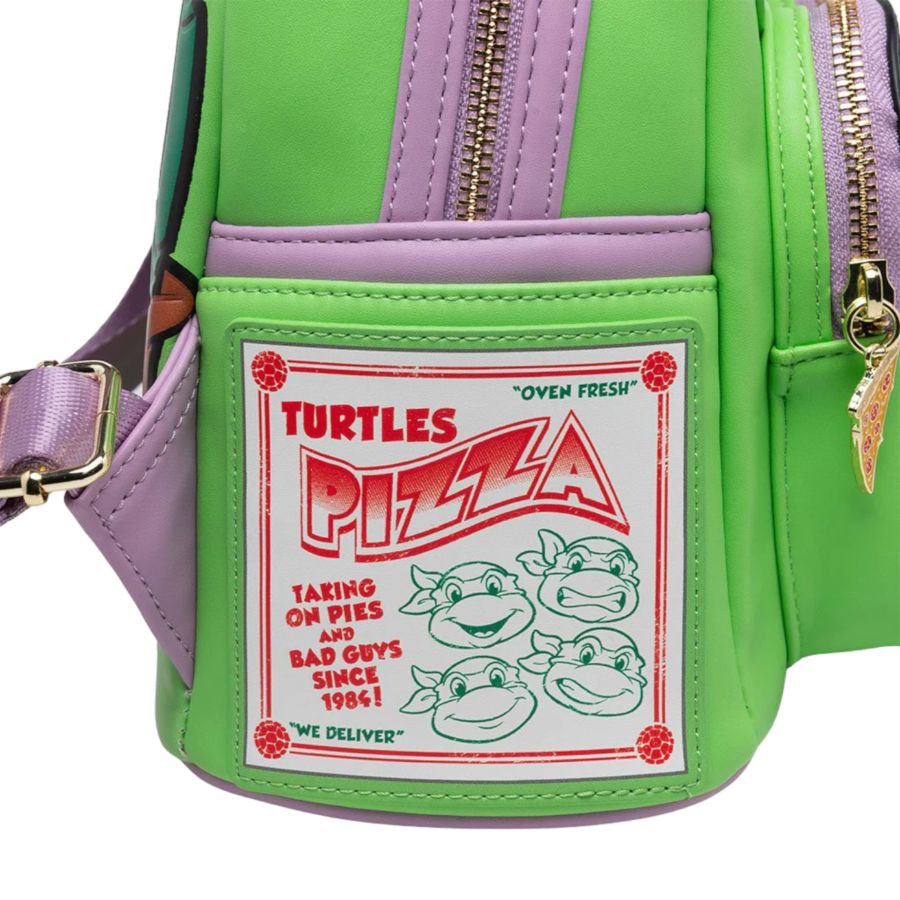 Pop Weasel - Image 5 of Teenage Muntant Ninja Turtles (TV 1987) - Donatello Cosplay Mini Backpack US Exclusive [RS] - Loungefly - Bags, Wallets & Purses - Image - Pop Weasel