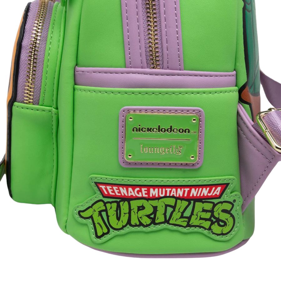 Pop Weasel - Image 6 of Teenage Muntant Ninja Turtles (TV 1987) - Donatello Cosplay Mini Backpack US Exclusive [RS] - Loungefly - Bags, Wallets & Purses - Image - Pop Weasel