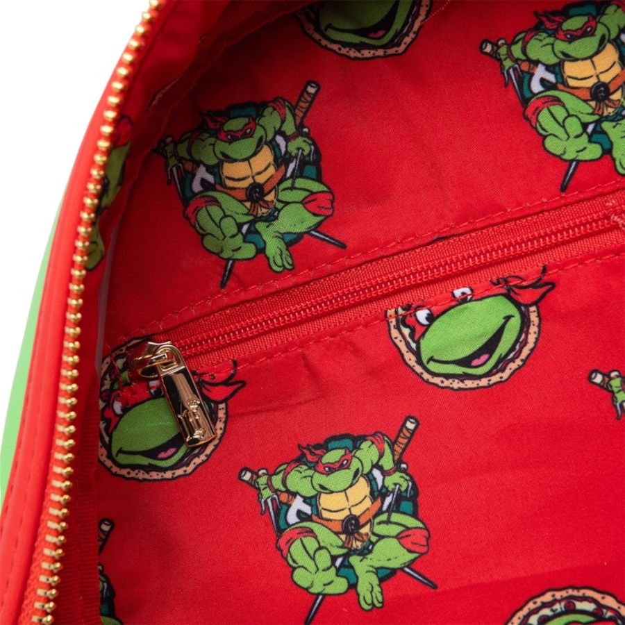 Teenage Muntant Ninja Turtles (TV 1987) - Raphael Cosplay Mini Backpack US Exclusive [RS] - Loungefly - Bags, Wallets & Purses - Image - Pop Weasel