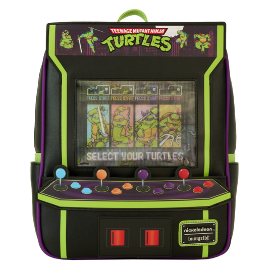 Teenage Mutant Ninja Turtles: 40th Anniversary - Vintage Arcade Mini Backpack - Loungefly