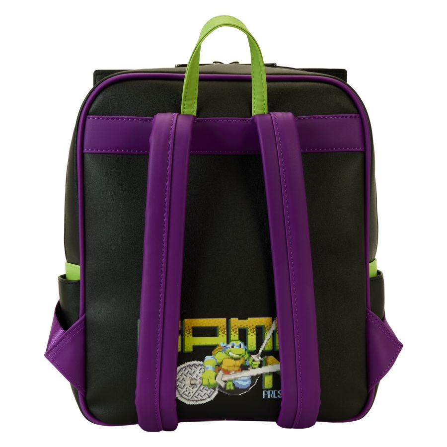 Image Pop Weasel - Image 6 of Teenage Mutant Ninja Turtles: 40th Anniversary - Vintage Arcade Mini Backpack - Loungefly - Bags, Wallets & Purses - Image - Pop Weasel