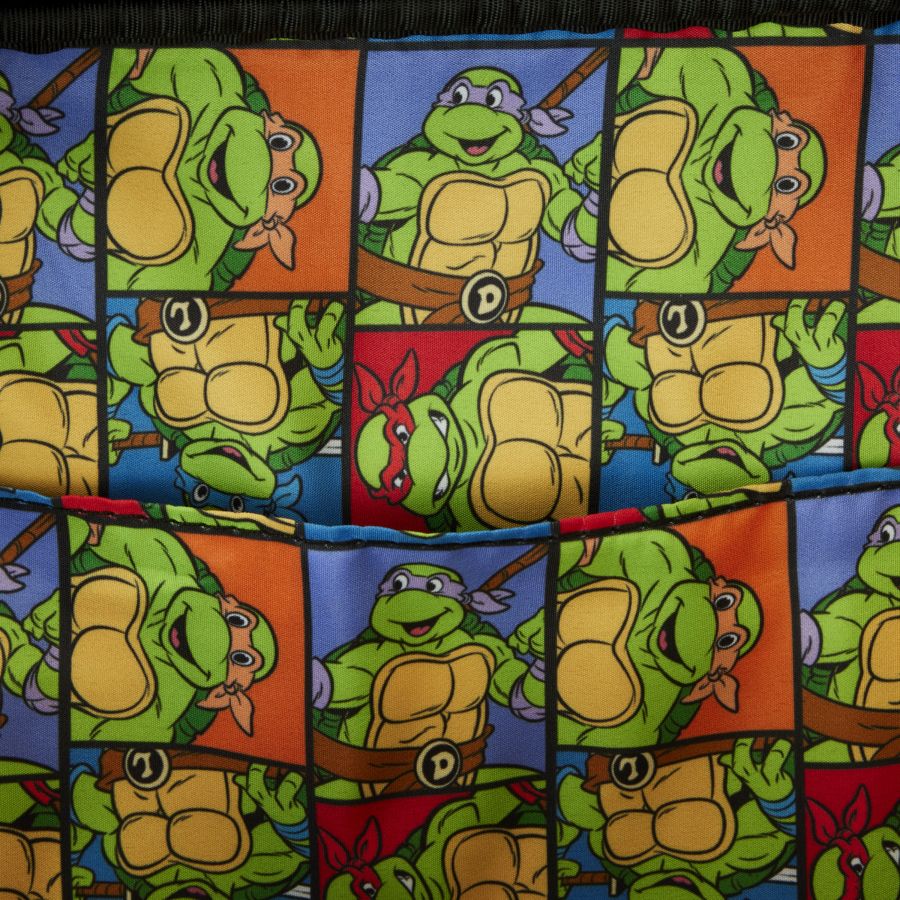 Image Pop Weasel - Image 8 of Teenage Mutant Ninja Turtles: 40th Anniversary - Vintage Arcade Mini Backpack - Loungefly - Bags, Wallets & Purses - Image - Pop Weasel