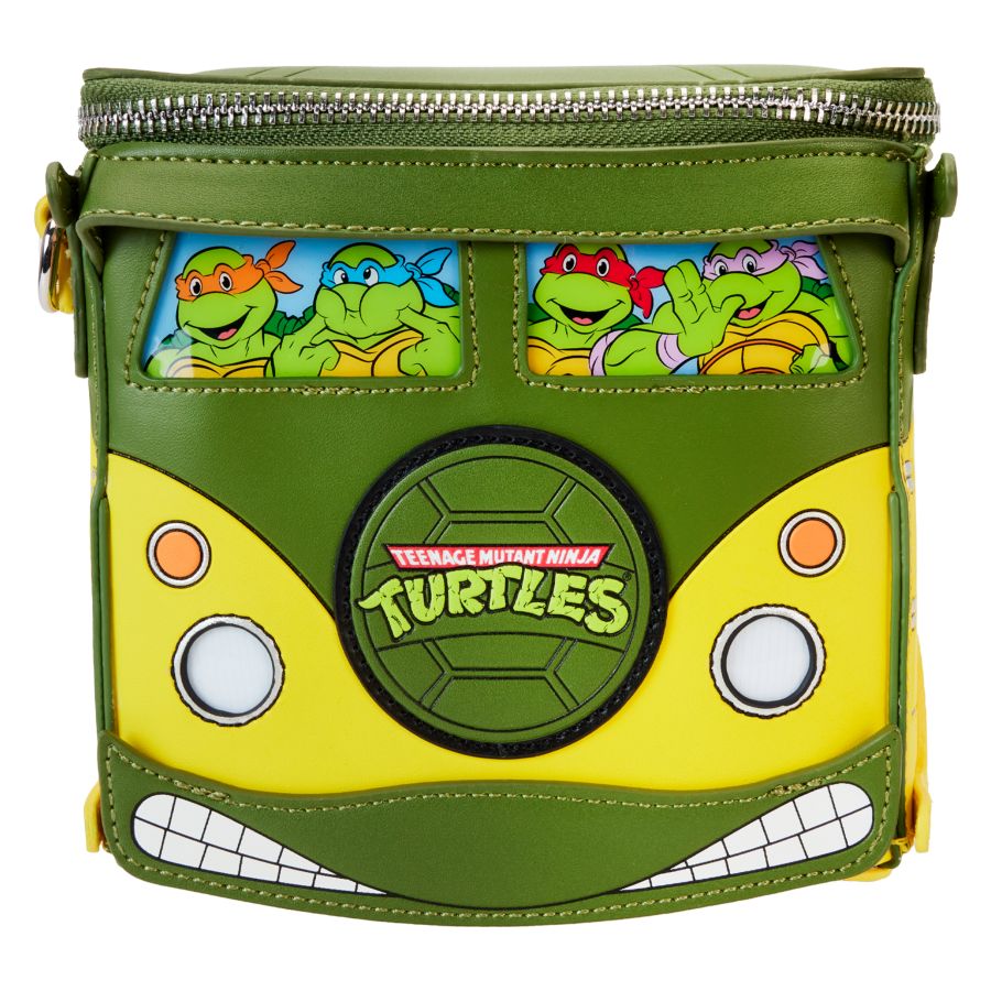 Image Pop Weasel - Image 6 of Teenage Mutant Ninja Turtles: 40th Anniversary - Party Wagon Figural Crossbody Bag - Loungefly - Bags, Wallets & Purses - Image - Pop Weasel