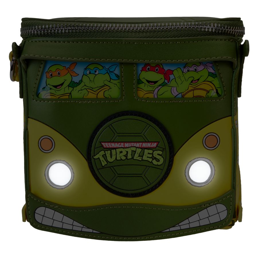 Image Pop Weasel - Image 7 of Teenage Mutant Ninja Turtles: 40th Anniversary - Party Wagon Figural Crossbody Bag - Loungefly - Bags, Wallets & Purses - Image - Pop Weasel