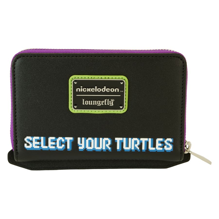 Image Pop Weasel - Image 5 of Teenage Mutant Ninja Turtles: 40th Anniversary - Vintage Arcade Zip Around Wallet - Loungefly - Bags, Wallets & Purses - Image - Pop Weasel