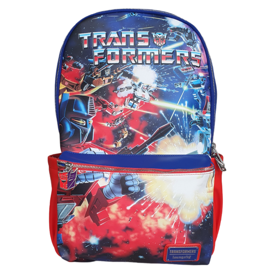 Pop Weasel Image of Transformers - Retro Art US Exclusive Mini Backpack [RS] - Loungefly - Bags, Wallets & Purses - Image - Pop Weasel