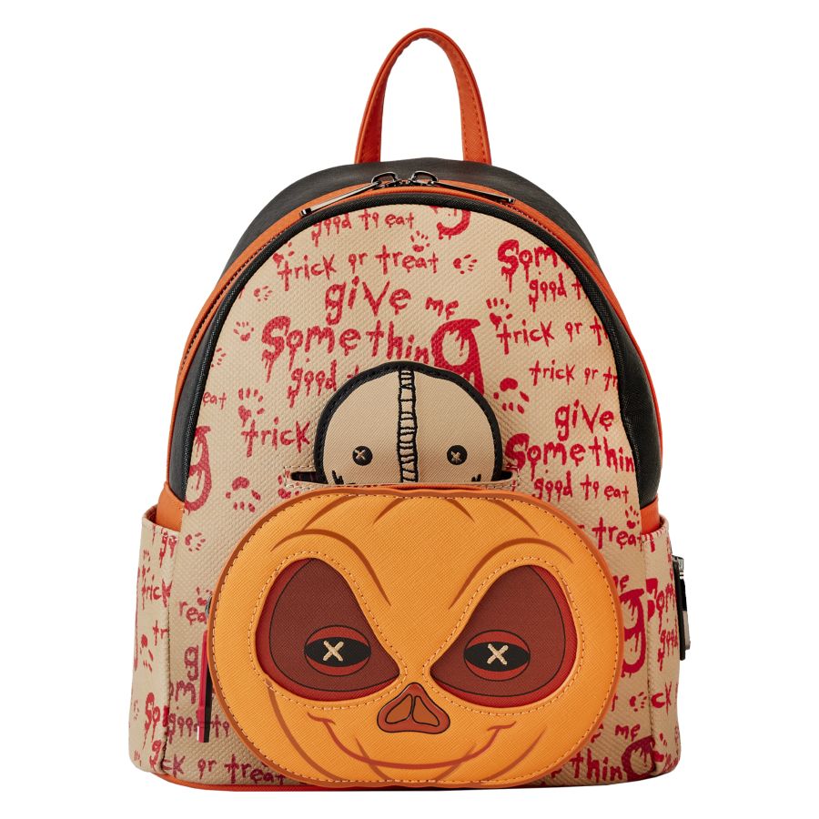 Pop Weasel - Image 2 of Trick 'R Treat - Pumpkin Cosplay Mini Backpack - Loungefly - Bags, Wallets & Purses - Image - Pop Weasel