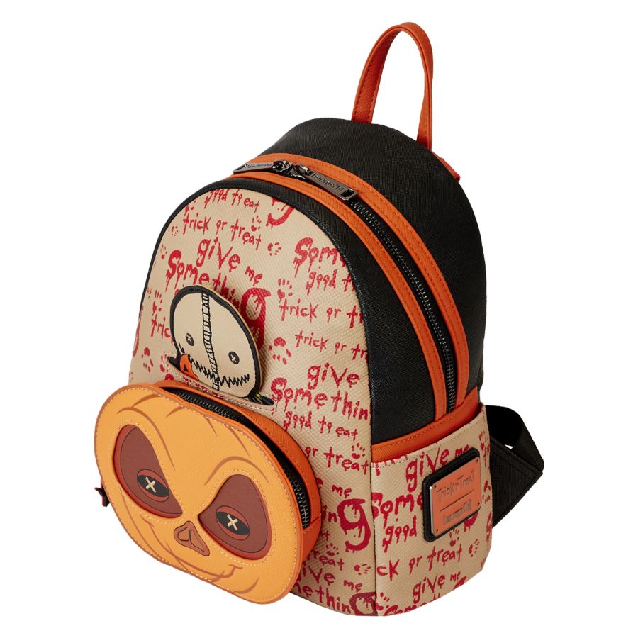 Pop Weasel - Image 4 of Trick 'R Treat - Pumpkin Cosplay Mini Backpack - Loungefly - Bags, Wallets & Purses - Image - Pop Weasel