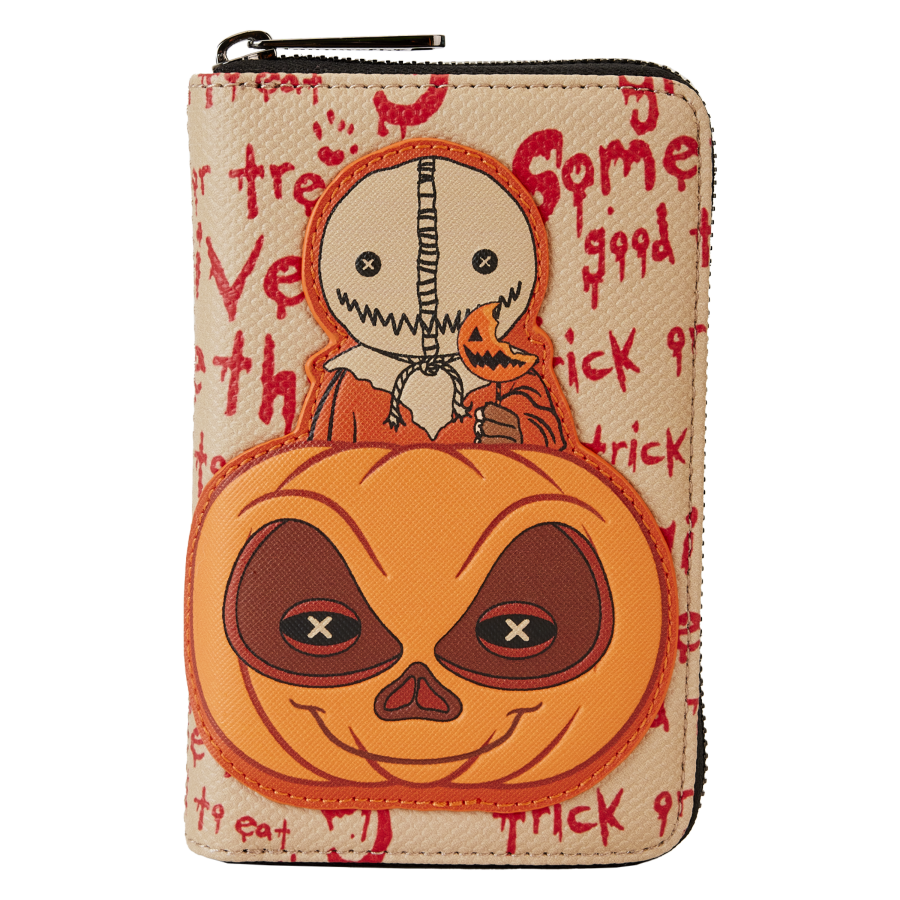 Pop Weasel Image of Trick 'R Treat - Sam Zip Wallet - Loungefly - Bags, Wallets & Purses - Image - Pop Weasel