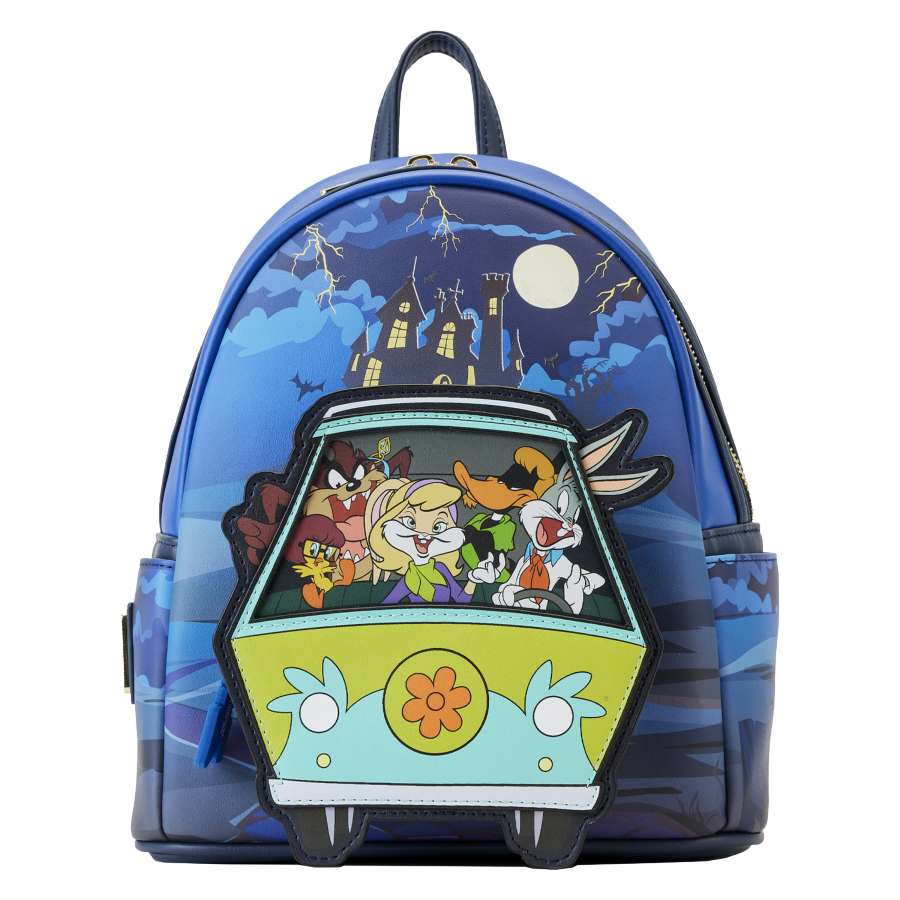 Pop Weasel Image of Looney Tunes - Scooby Mash Up WB100 Mini Backpack - Loungefly - Bags, Wallets & Purses - Image - Pop Weasel