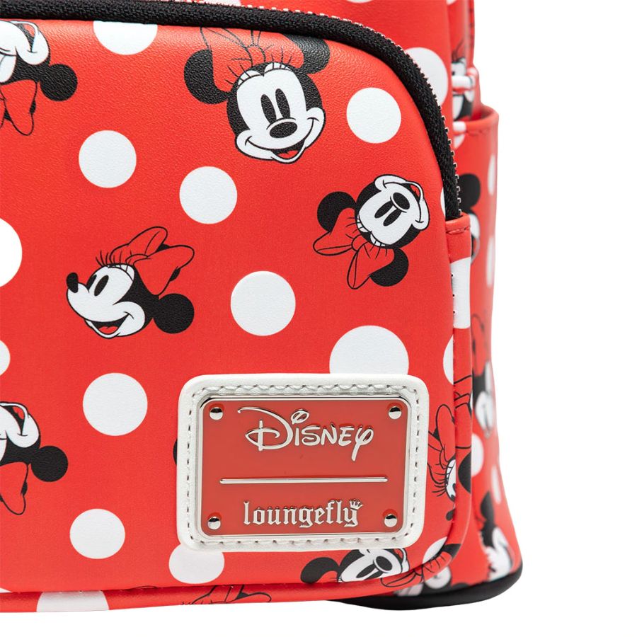 Pop Weasel - Image 4 of Disney - Minnie Mouse Polka Dots Red US Exclusive Mini Backpack [RS] - Loungefly - Bags, Wallets & Purses - Image - Pop Weasel