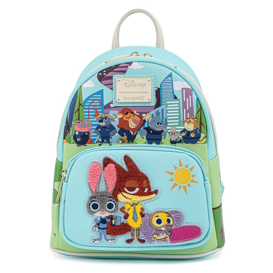 Pop Weasel Image of Zootopia - Chibi Group Mini Backpack - Loungefly - Bags, Wallets & Purses - Image - Pop Weasel