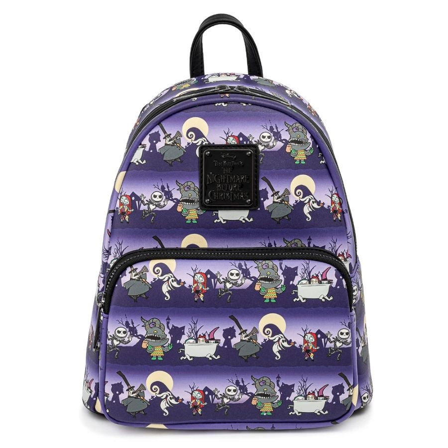 Pop Weasel Image of The Nightmare Before Christmas - Halloween Mini Backpack - Loungefly - Bags, Wallets & Purses - Image - Pop Weasel