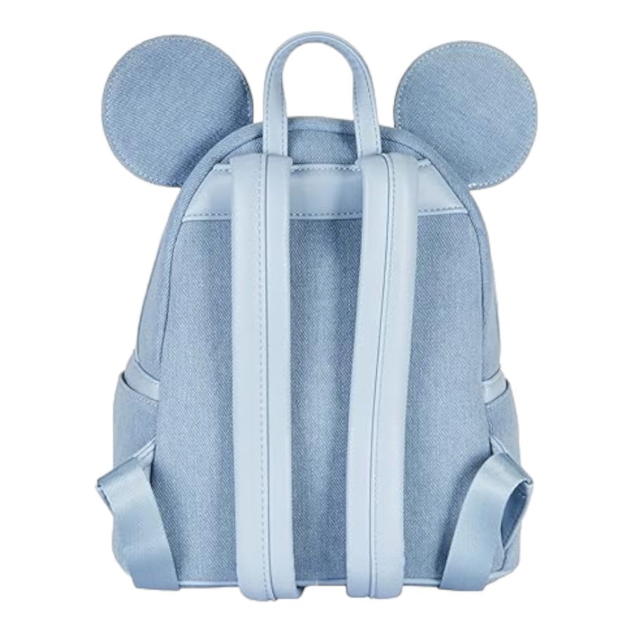 Pop Weasel - Image 4 of Disney - Minnie Mouse Denim US Exclusive Mini Backpack [RS] - Loungefly - Bags, Wallets & Purses - Image - Pop Weasel