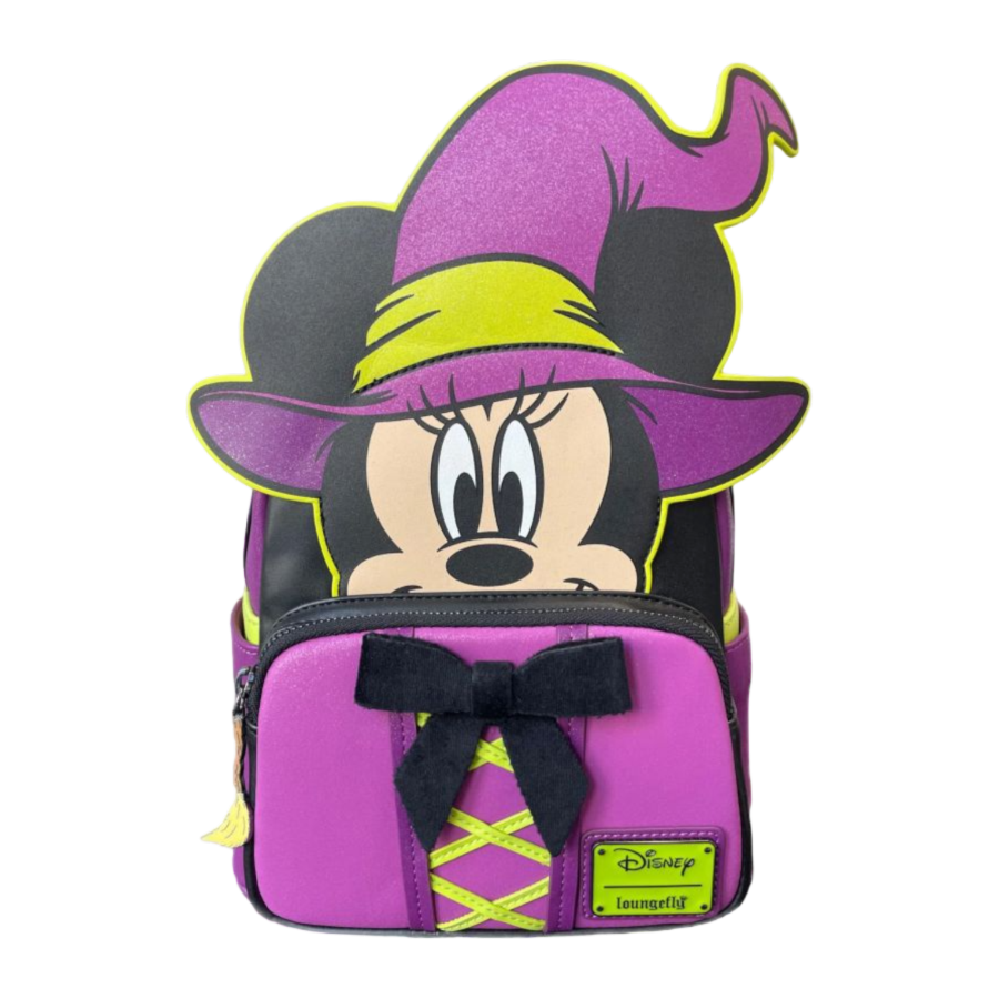 Pop Weasel Image of Disney - Minnie Mouse Witch Cosutme US Exclusive Mini Backpack [RS] - Loungefly - Bags, Wallets & Purses - Image - Pop Weasel