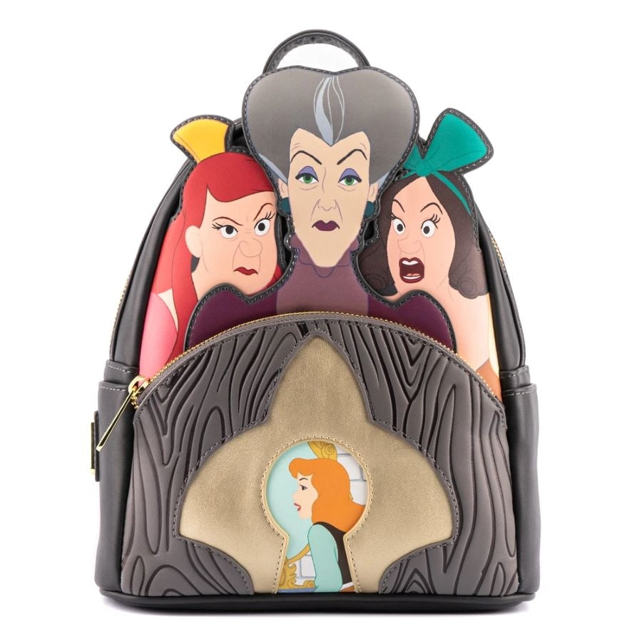 Pop Weasel Image of Cinderella (1950) - Step Mother & Sisters Mini Backpack - Loungefly - Bags, Wallets & Purses - Image - Pop Weasel